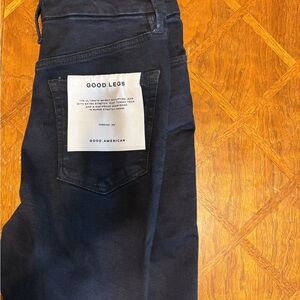 Good American Women's Black Skinny Jeans